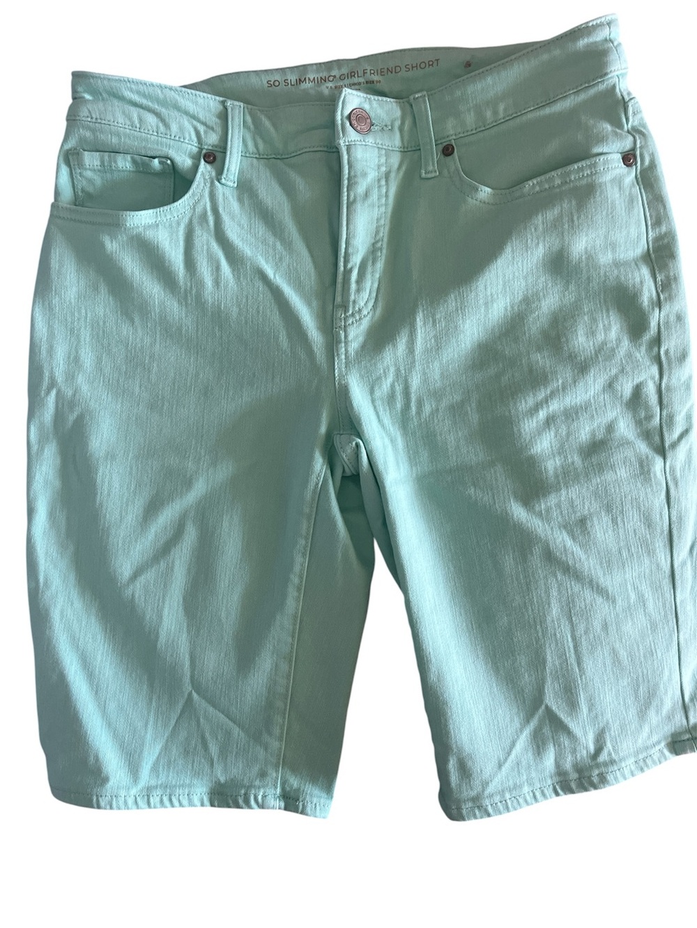 Chico's Mint Green Bermuda shorts.  Soft & stretchy.